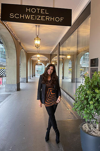 Zuvor war Alexandra Polzin zu Gast im Schweizerhof in Bern (©Foto:Privat)